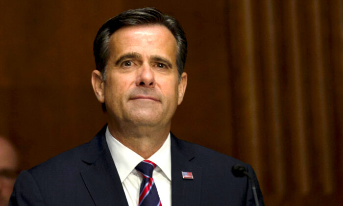 “Election Issues Need To Be Resolved Before A Winner Declared”  Dir. Of National Intelligence John Ratcliffe Says