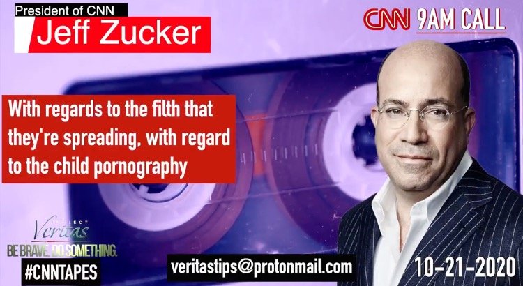 Project Veritas Reveals CNN Zucker: No Coverage Of Hunter Biden Sex Abuse Allegations