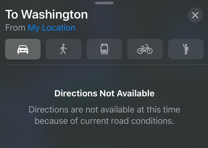 Apple Disables DC Maps As Conservatives Converge