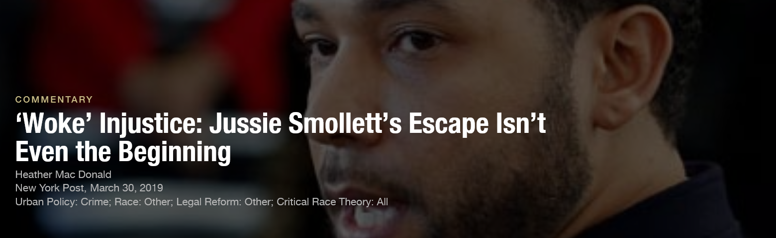 Smollett Hoax Case Is Only The Tip Of The Iceberg