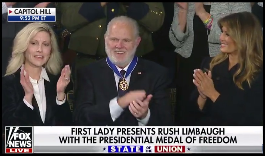 Trump Honors Rush Limbaugh With Medal Of Freedom