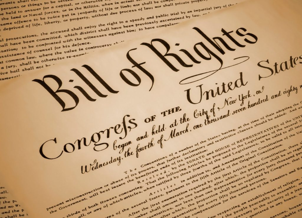 An image of the Bill Of Rights