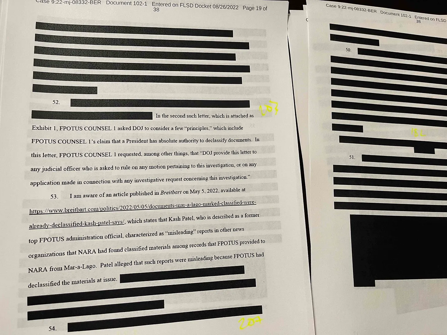 What Light Does The Affidavit Shed?