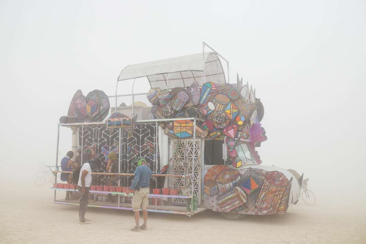 Burning Man Dust Up