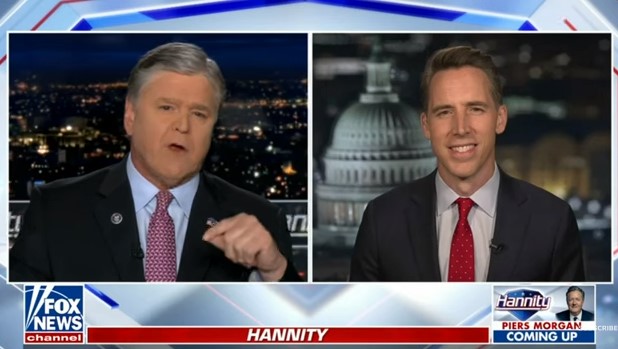 Hannity, Hawley