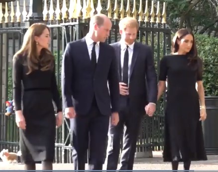 William, Kate, Harry, Meghan