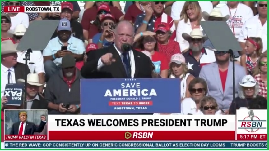 Tom Homan At The Border: “He (Trump) Comes Back. I Come Back, And We Fix this Shit!”
