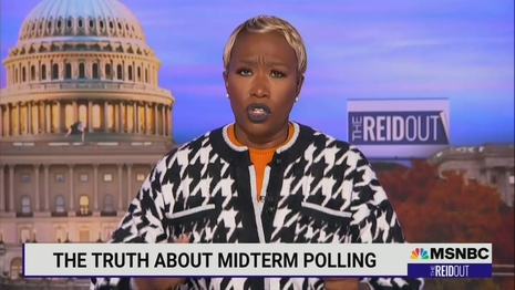 Joy Reid Claims Polls Are Being Rigged To Give The Illusion Voters Want Change