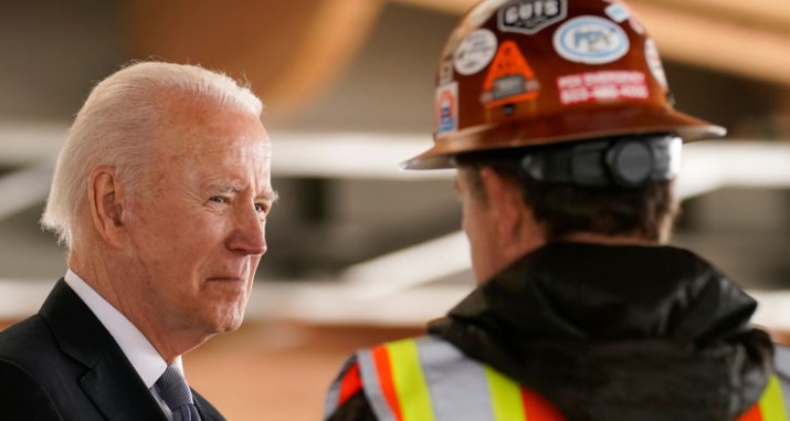 Biden and Worker