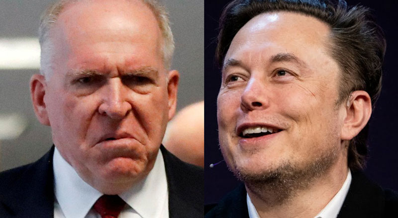 Brennan The Deep State Spook Wrangler Tries To Go At Musk, Hilarity Ensues