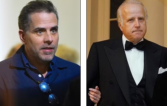 Hunter and James Biden