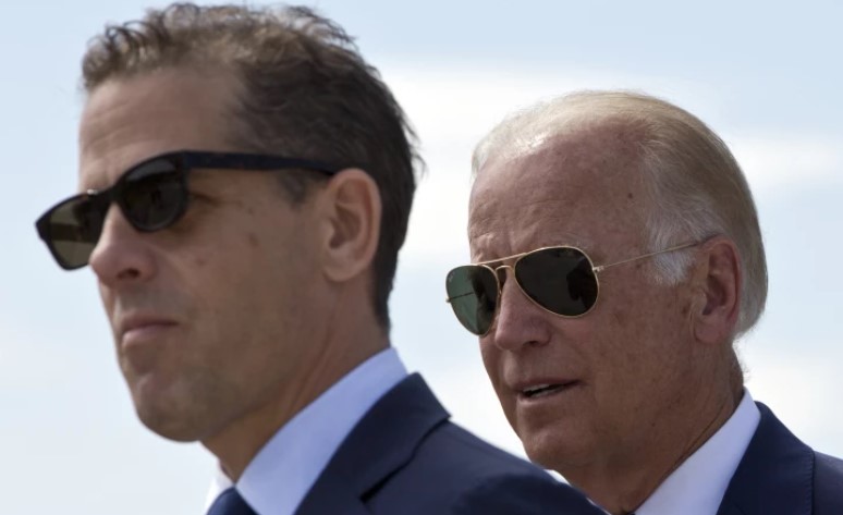 Hunter and Joe Biden