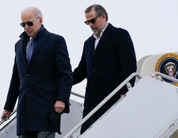 Hunter and Joe Biden