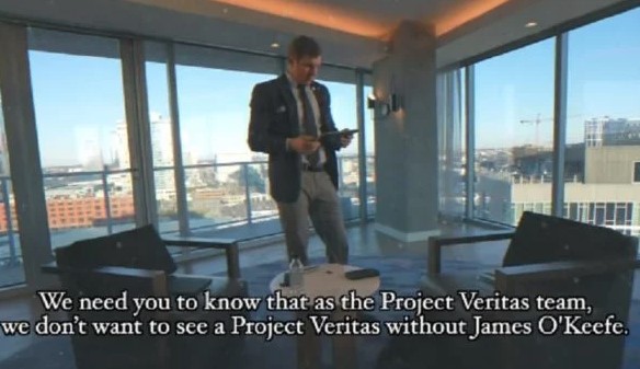 Project Veritas’ Staff Writes And Films A Plea For James O’Keefe To Be Returned To The Head Spot