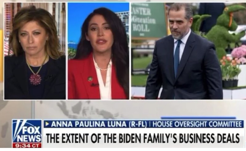 Rep. Luna: Hunter Biden Has A Mole Inside The FBI Tipping Him Off On Its Investigation Of Him