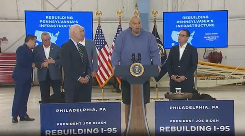 Biden and Fetterman