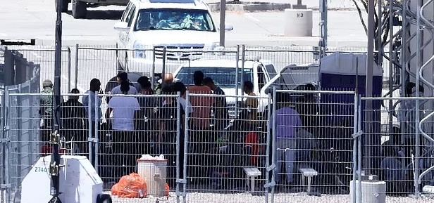 Illegals Kept In Outdoor Cages By Biden In 113 Degree Heat