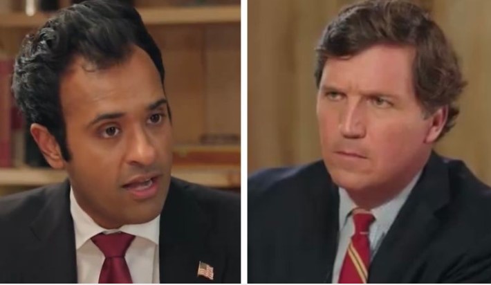 Vivek Ramaswamy & Tucker Carlson